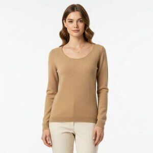 UNIQLO | Tan Cashmere Sweater Sz M